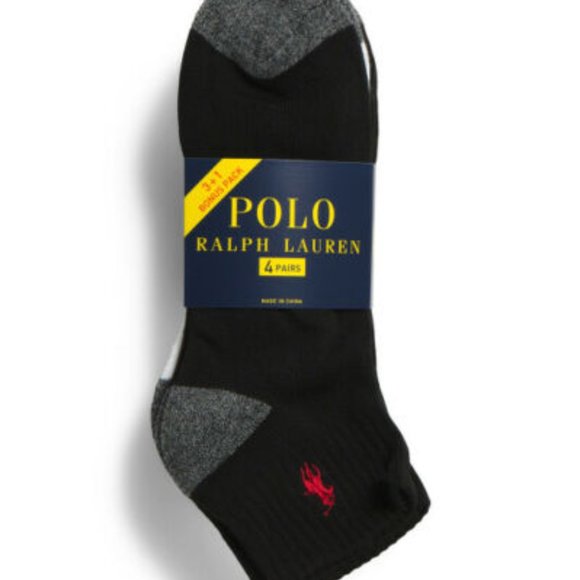 polo ralph lauren classic quarter socks 6 pairs